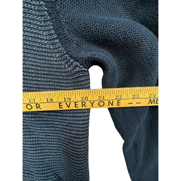 Calvin Klein Mens Full-Zip Knit Design Sweater XL Gray & Dark Gray Ribbed Colla - Picture 8 of 13